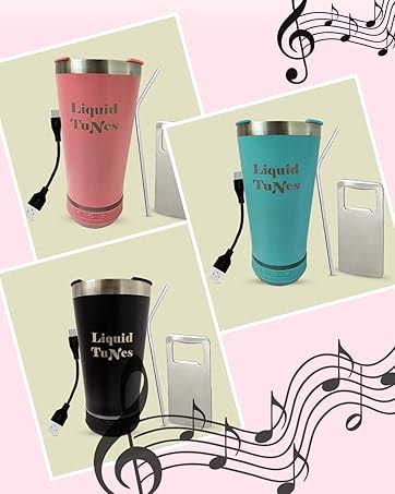 VASO TERMICO CON AGARRE Y BOCINA